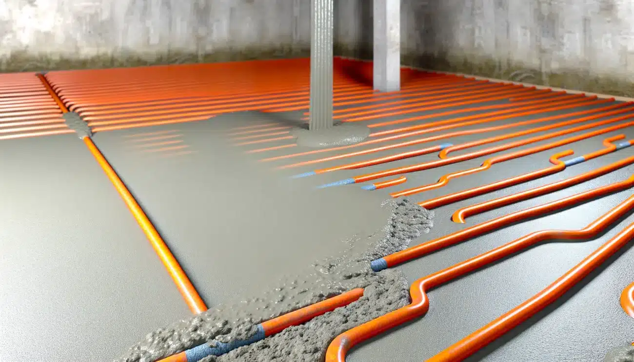 Is egaline geschikt voor vloerverwarming?