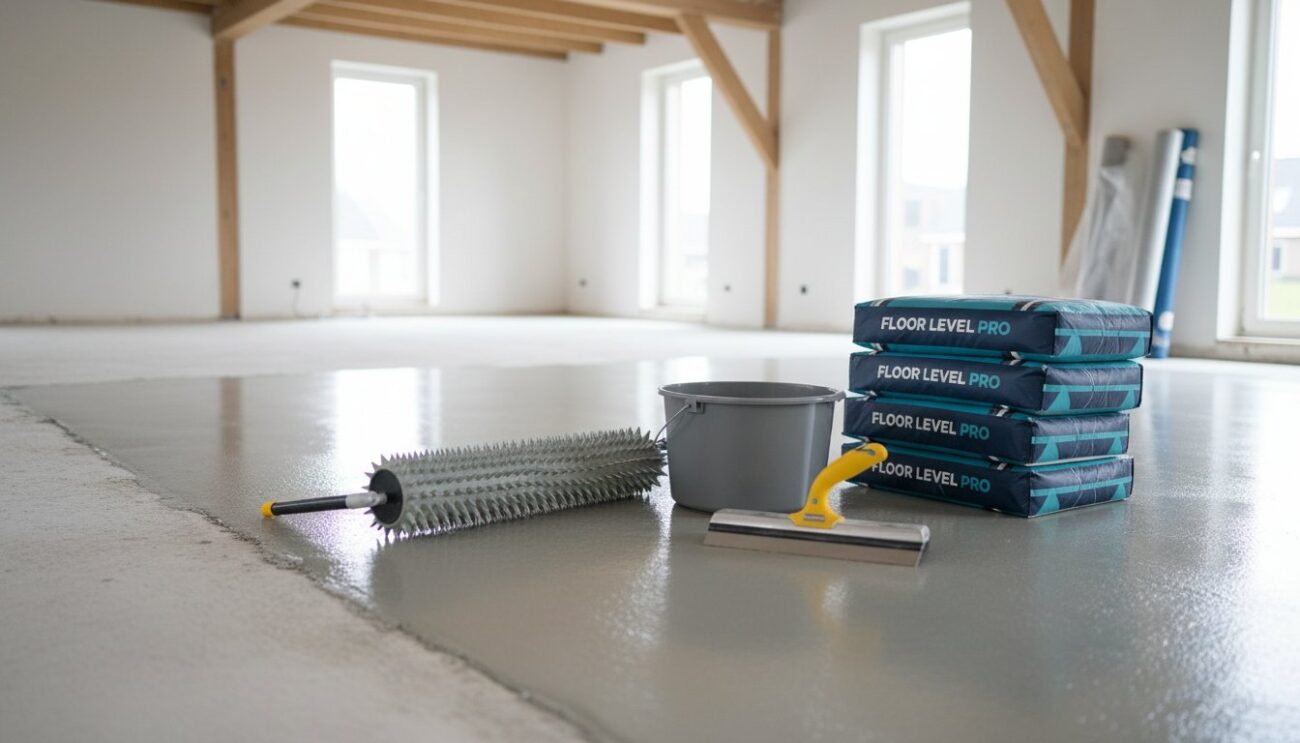 Vloer laten egaliseren in 2026: Kosten, keuzes en professionele materialen
