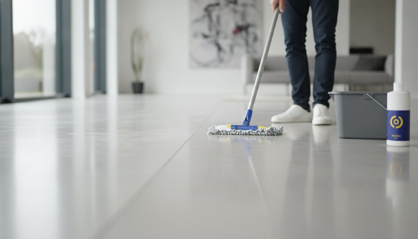 PU gietvloer onderhoud: zo houd je jouw vloer jarenlang als nieuw