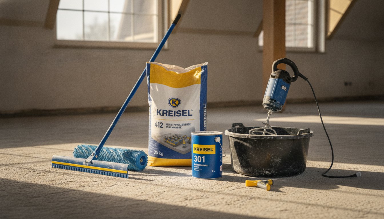 Benodigdheden vloer egaliseren: alles voor een spiegelglad resultaat