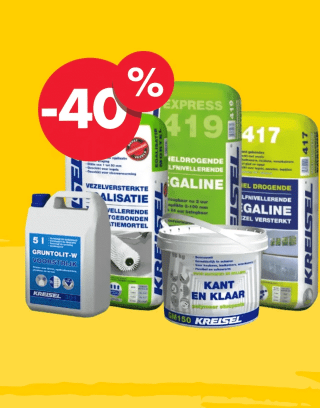 Kreisel productgroep met -40% korting